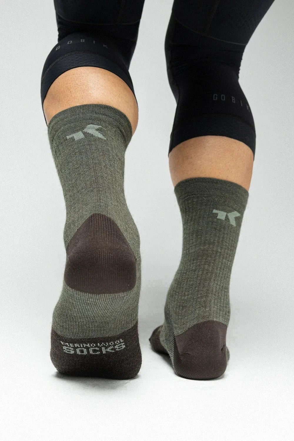 Gobik Calcetines Winter Merino Unisex Olive - Image 2