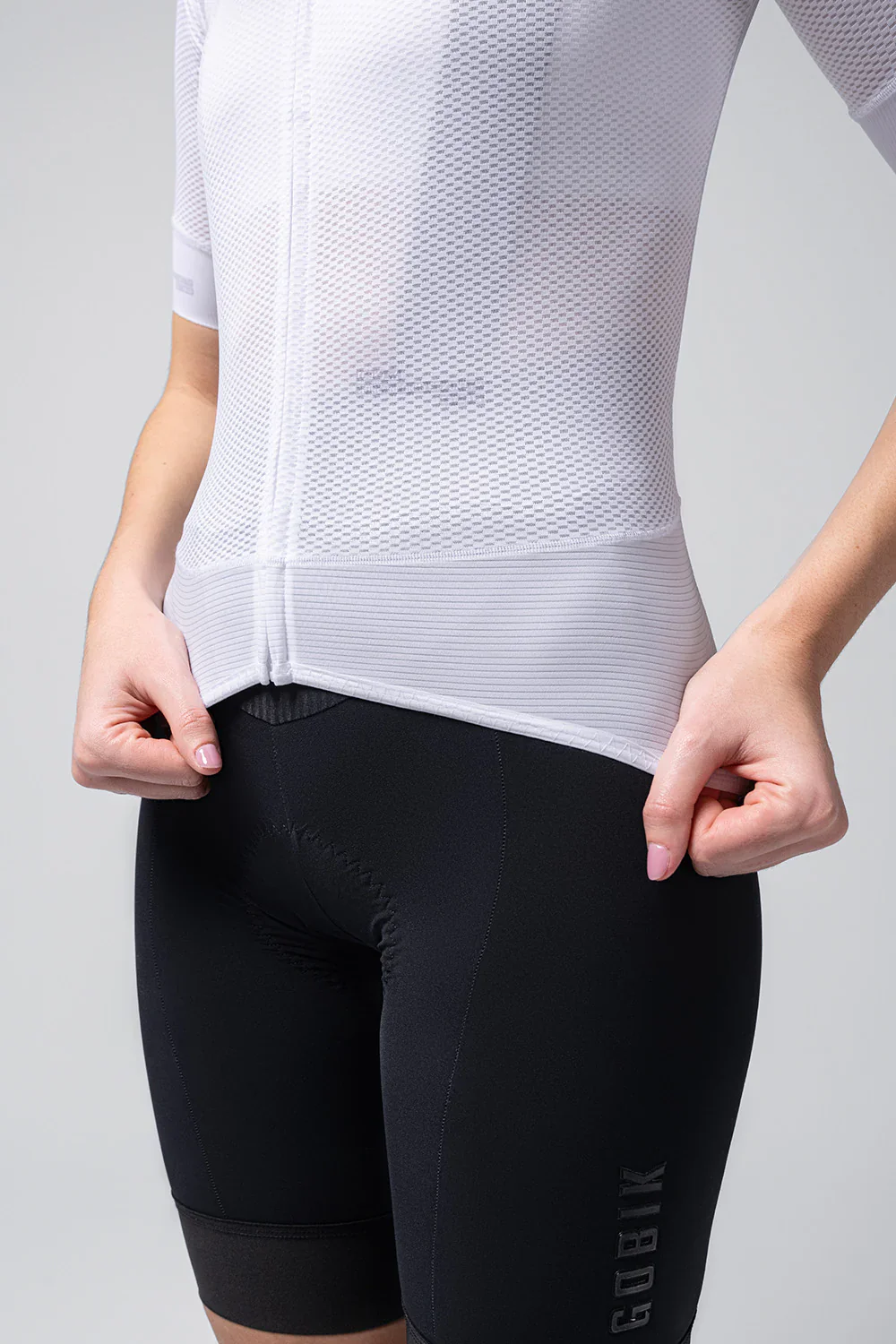 Gobik Maillot Manga Corta Carrera 2.0 Unisex Chalk - Image 4