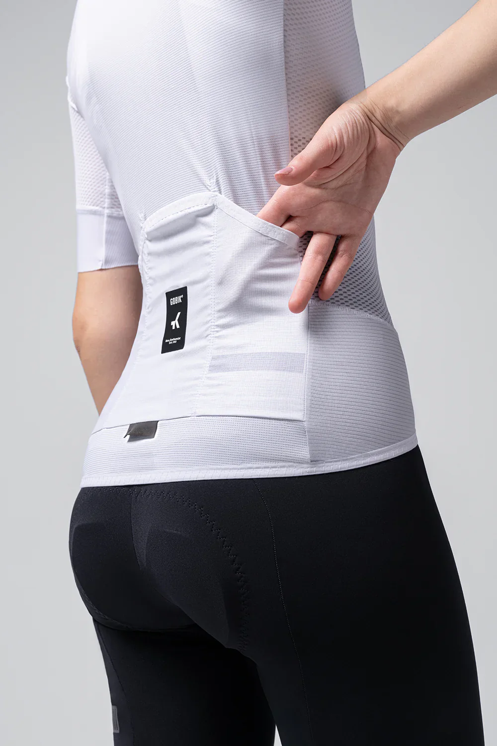Gobik Maillot Manga Corta Carrera 2.0 Unisex Chalk - Image 5