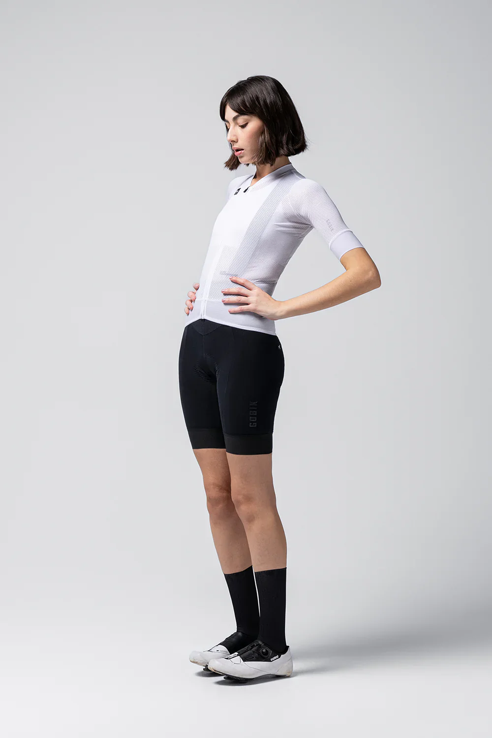 Gobik Maillot Manga Corta Carrera 2.0 Unisex Chalk - Image 6