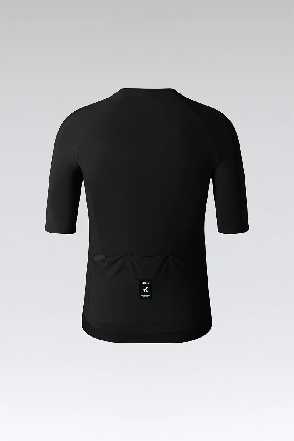 Maillot Manga Corta Gobik Cx Solid Unisex Hk Black - Image 2