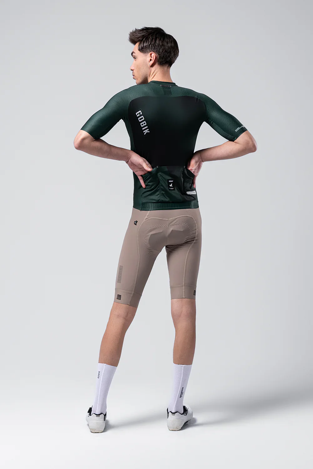 Gobik Maillot Manga Corta Infinity Unisex Bunker Green - Image 4