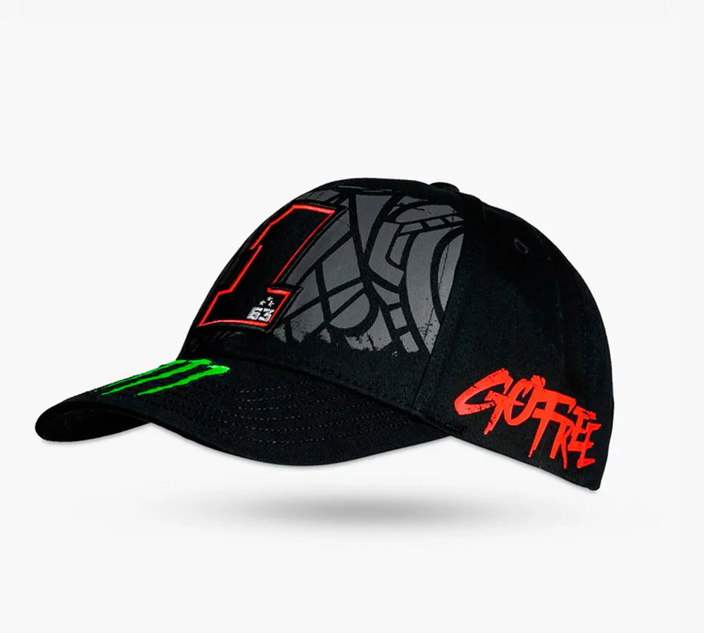 Gorra Trucker "1" Go Free Pecco Bagnaia Monster Energy | VR46
