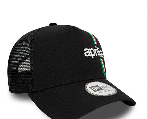 Gorra Trucker Aprilia A-Frame New Era Black - Image 2