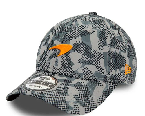 Gorra visera curva Mclaren Camo New Era Grey | F1 Apparel