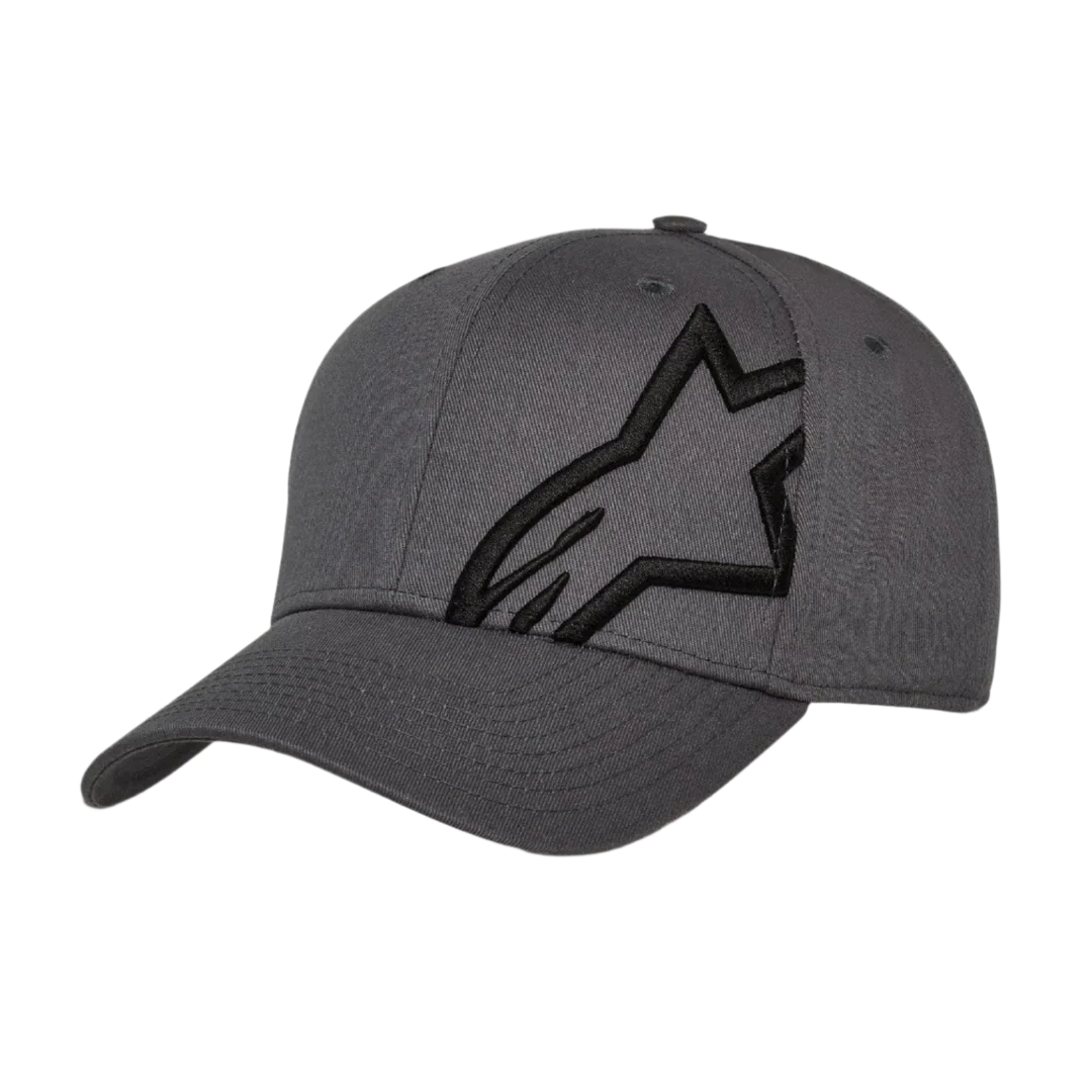 Gorro Alpinestars Corp Snap 2 Negro Carbon