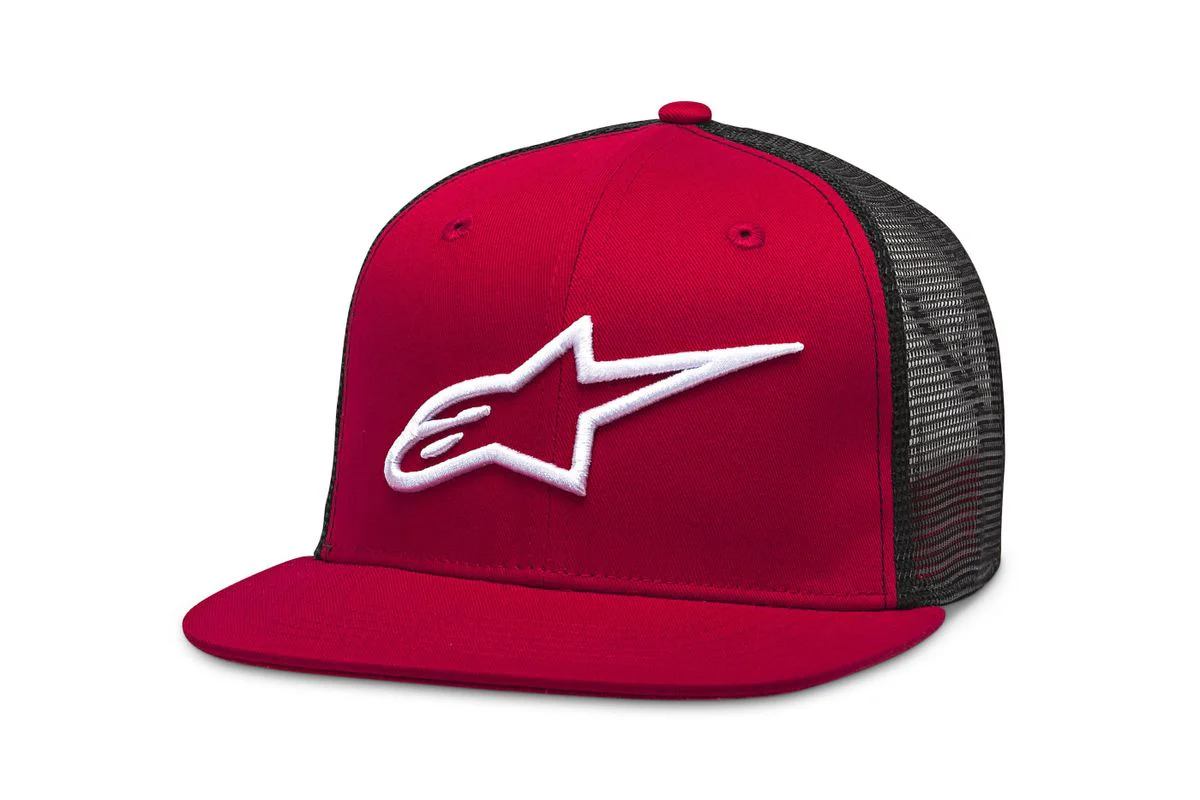 Gorro Alpinestars Corp Trucker Red/Black OS