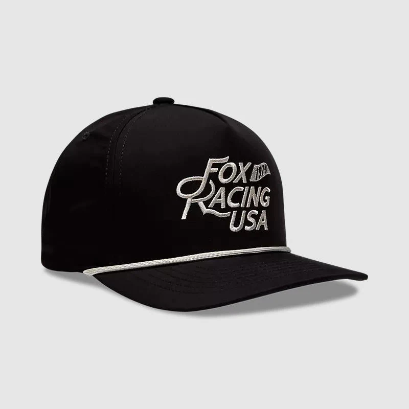 Gorro Jockey Lifestyle Fox Flag Rope Negro Fox