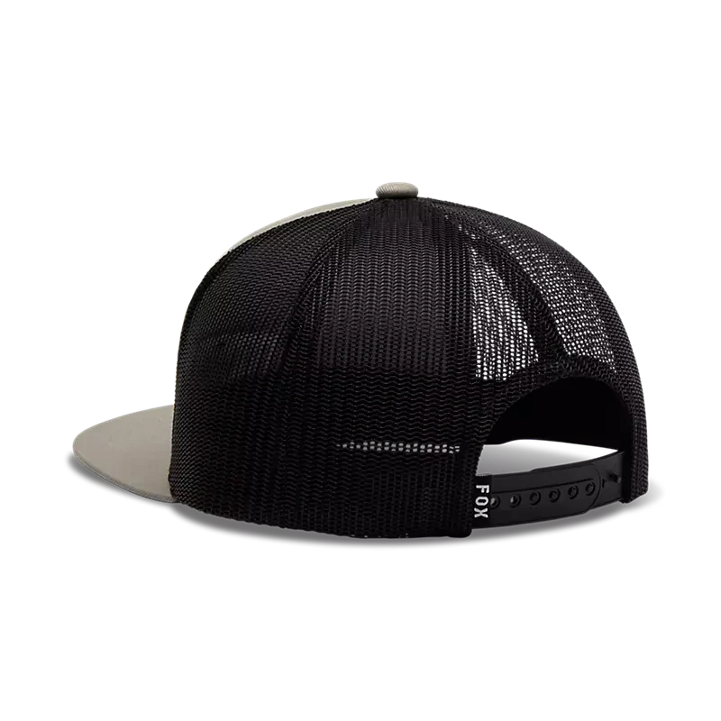 Gorro Jockey Lifestyle Niño Absolute Mesh Snapback Gris Fox - Image 2