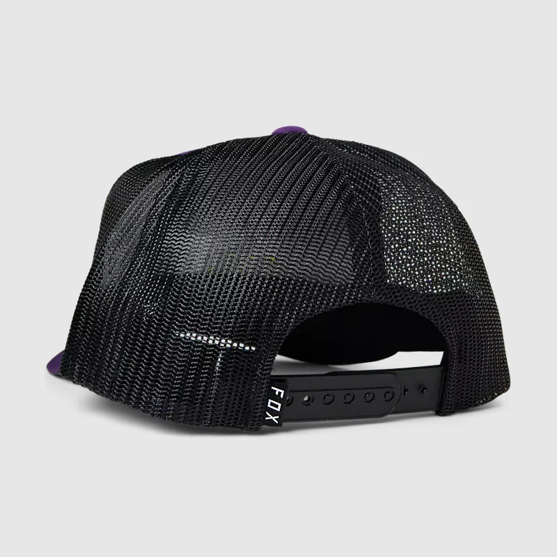 Gorro Jockey Lifestyle Niño Barb Wire Snapnack Morado Fox - Image 2
