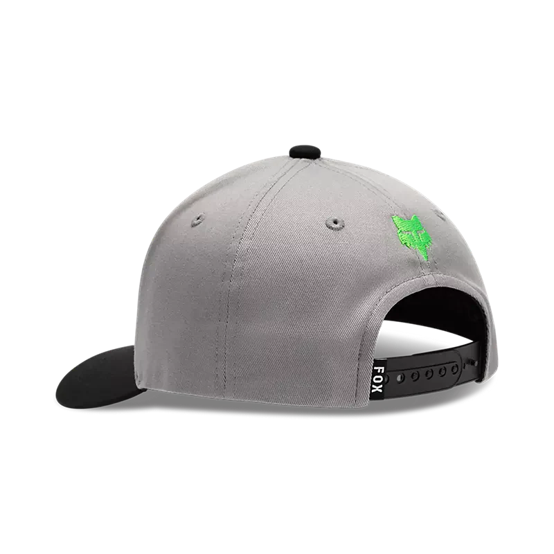 Gorro Jockey Lifestyle Niño Spire Gris Fox - Image 2