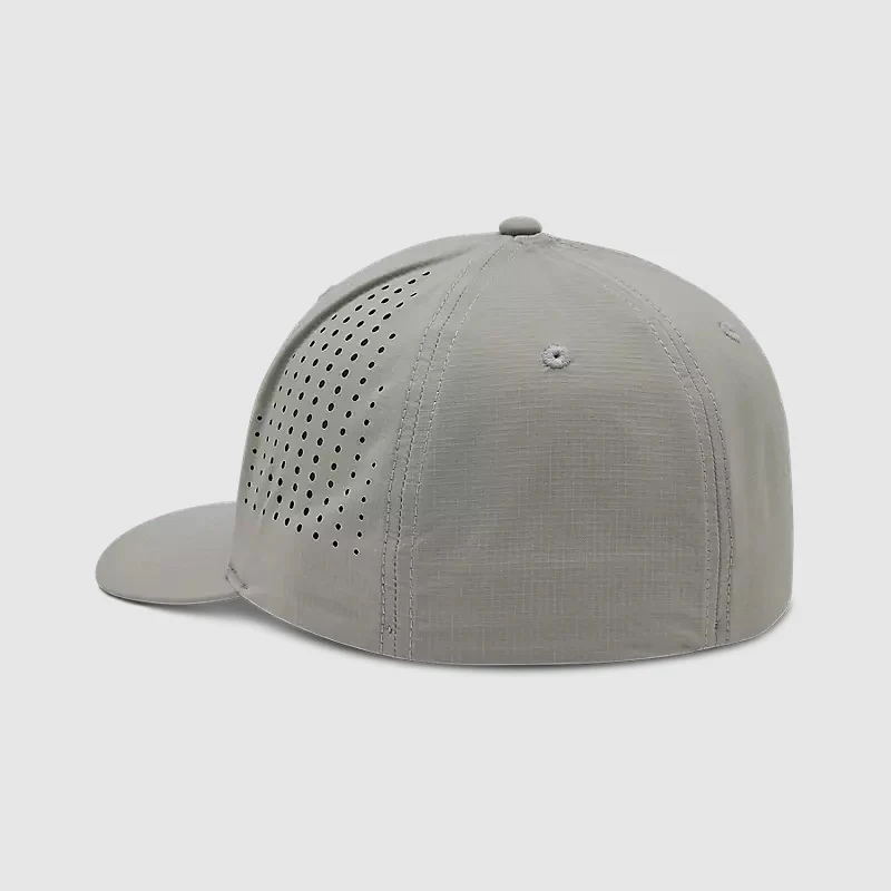 Gorro Jockey Lifestyle Non Stop Tech Flexfit Gris Claro Fox - Image 2