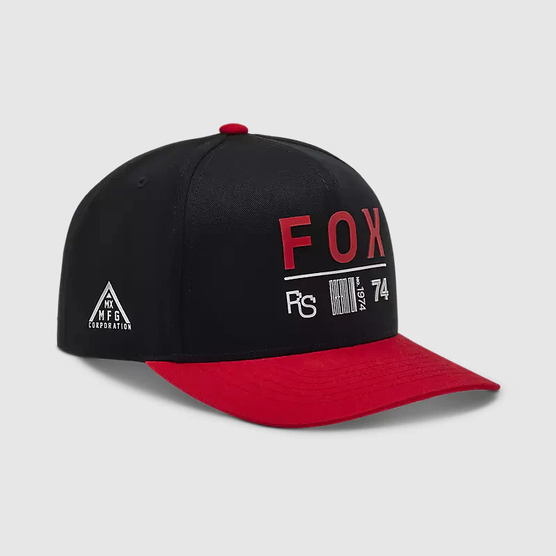 Gorro Jockey Lifestyle Race Spec Snapback Negro Fox
