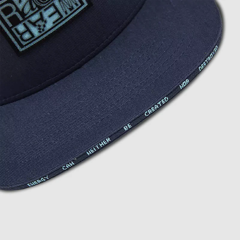 Gorro Jockey Lifestyle Throttle Snapback Azul Marino Fox - Image 3