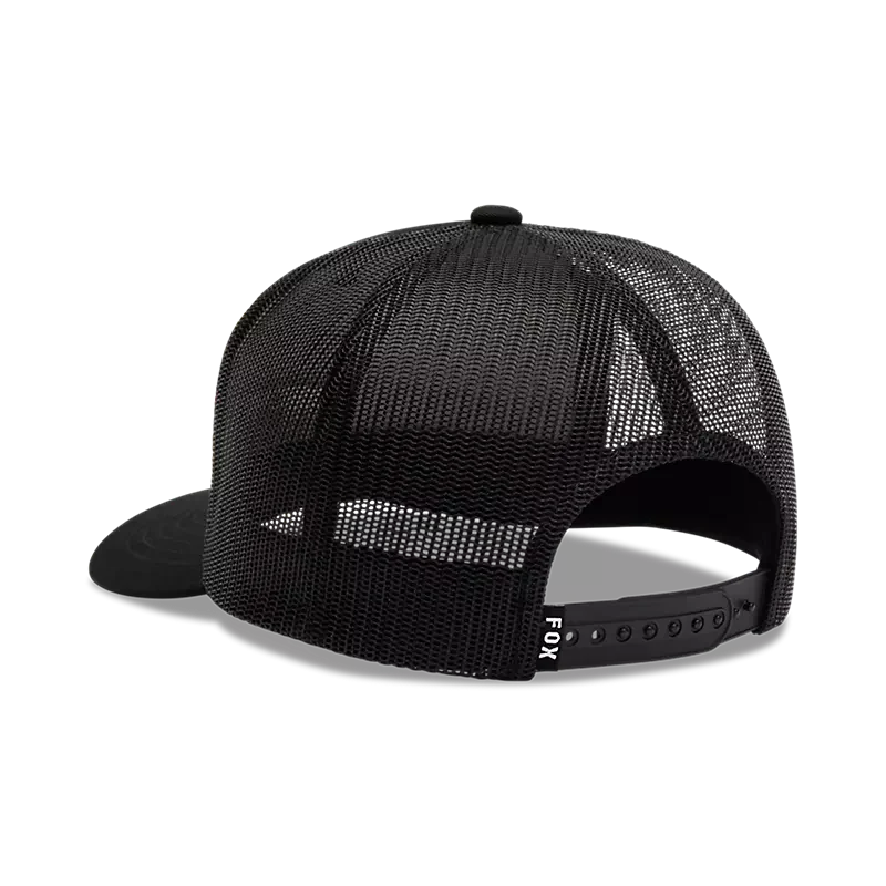 Gorro Jockey Lifestyle Trucker Racewear Negro Fox - Image 2