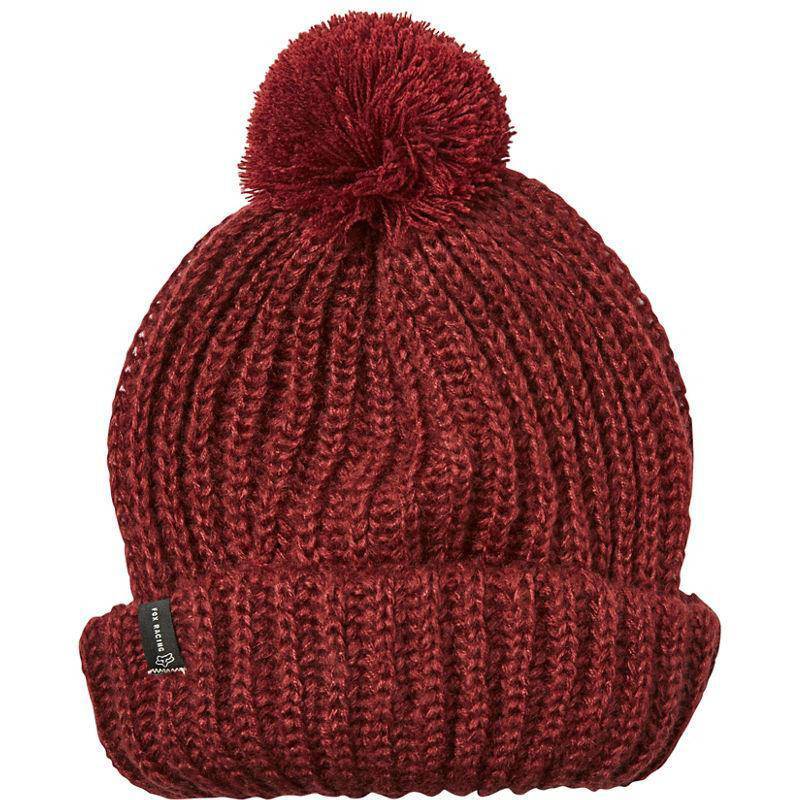 Gorro Lana Lifestyle Mujer Indio Rojo Fox Racing