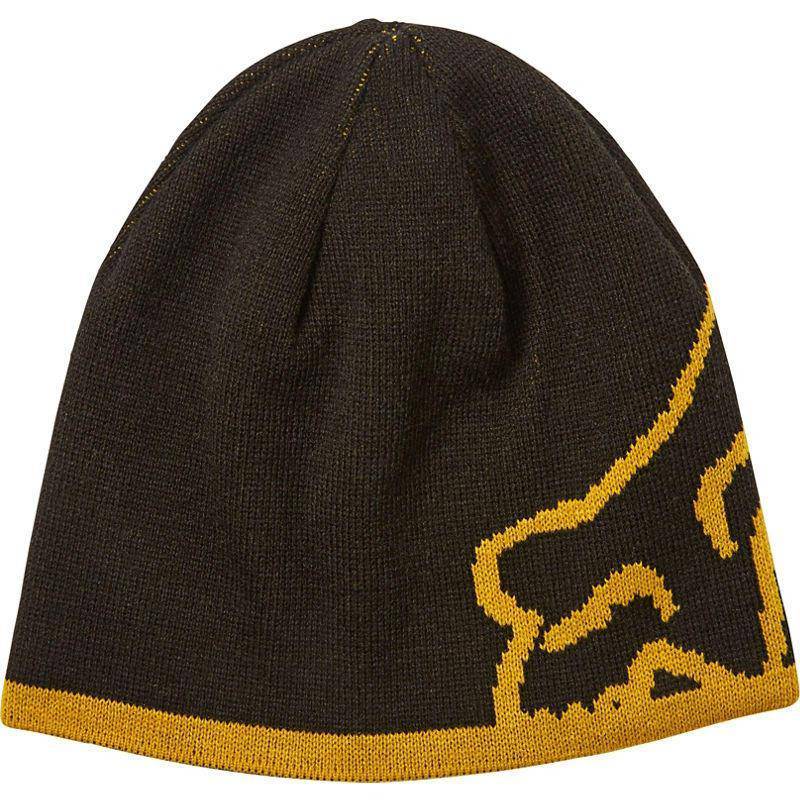 Gorro Lana Lifestyle Streamliner Negro/Amarillo Fox Racing