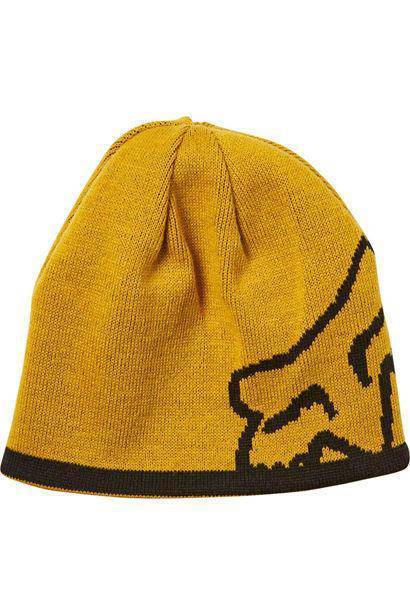 Gorro Lana Lifestyle Streamliner Negro/Amarillo Fox Racing - Image 2