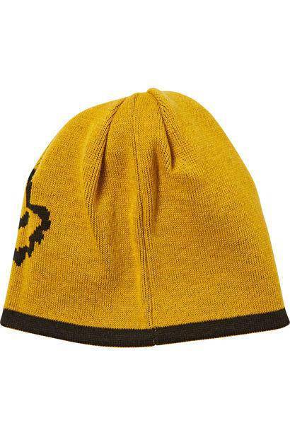 Gorro Lana Lifestyle Streamliner Negro/Amarillo Fox Racing - Image 3