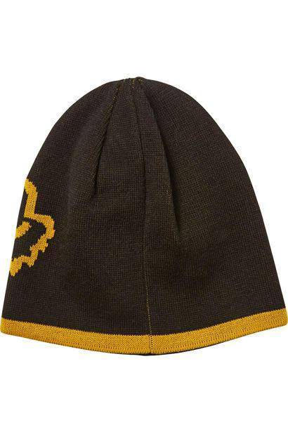 Gorro Lana Lifestyle Streamliner Negro/Amarillo Fox Racing - Image 4