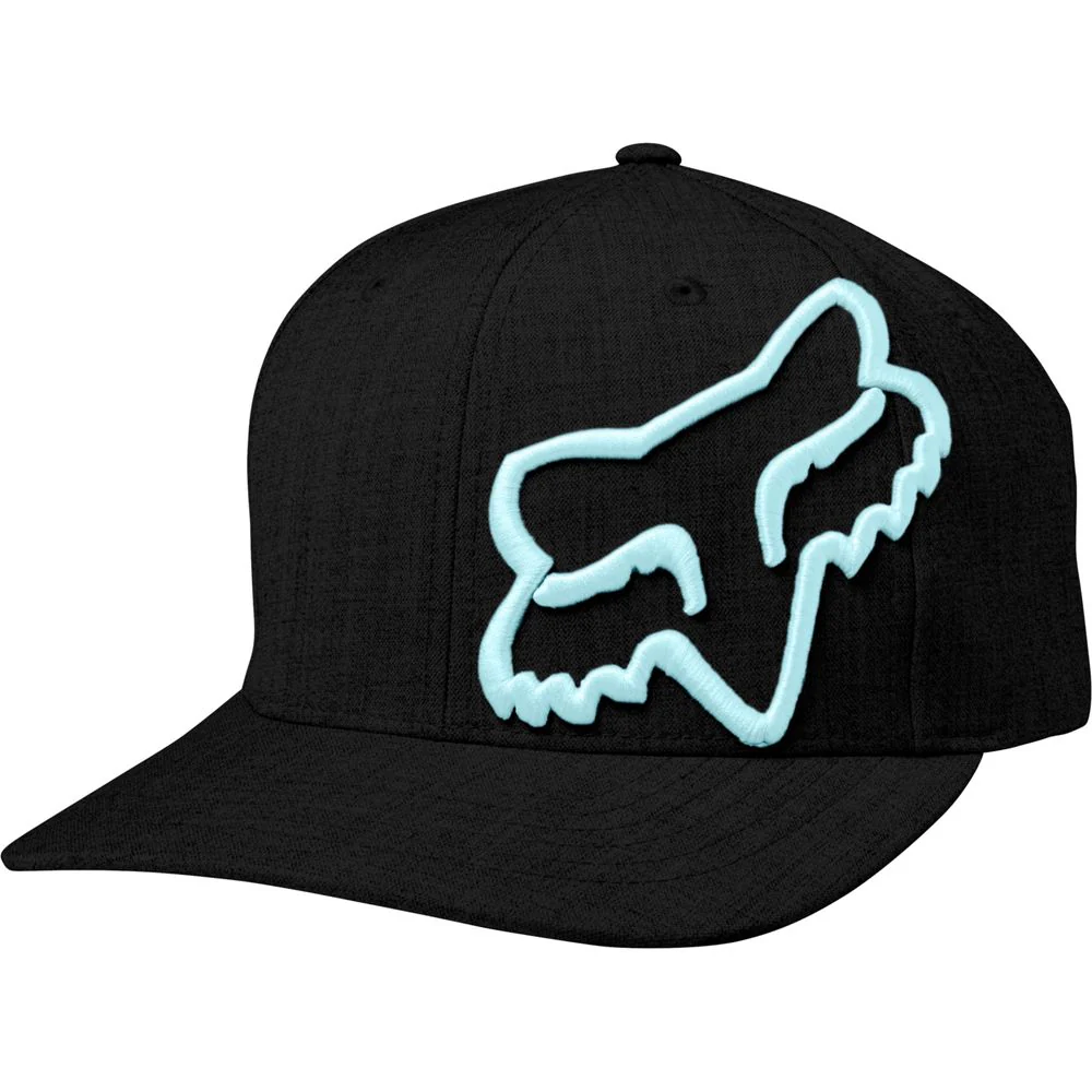 Gorro Lifestyle Clouded Flexfit Negro Azul Fox Racing