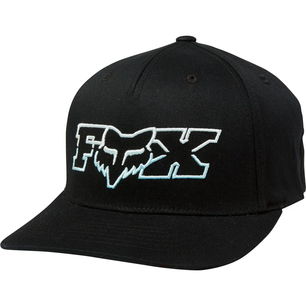 Gorro Lifestyle Duel Head 110 Snapback Negro Azul Fox Racing