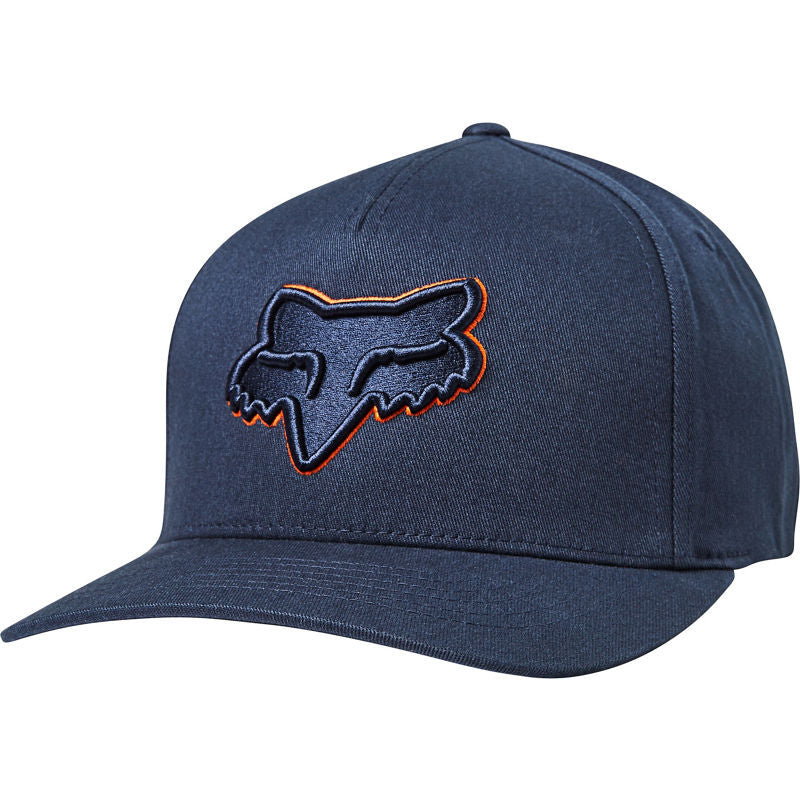 Gorro Lifestyle Flexfit Epicycle Azul/Naranjo Fox Racing