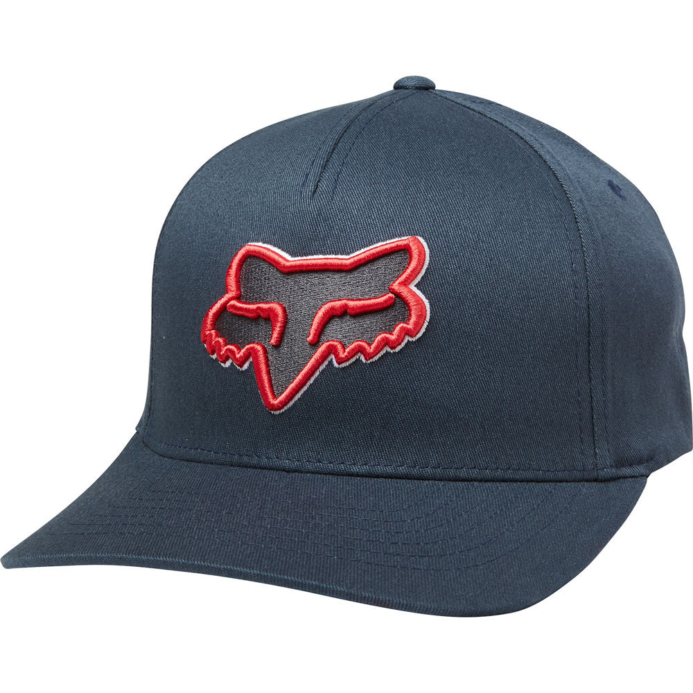 Gorro Lifestyle Flexfit Epicycle Azul Rojo Fox Racing