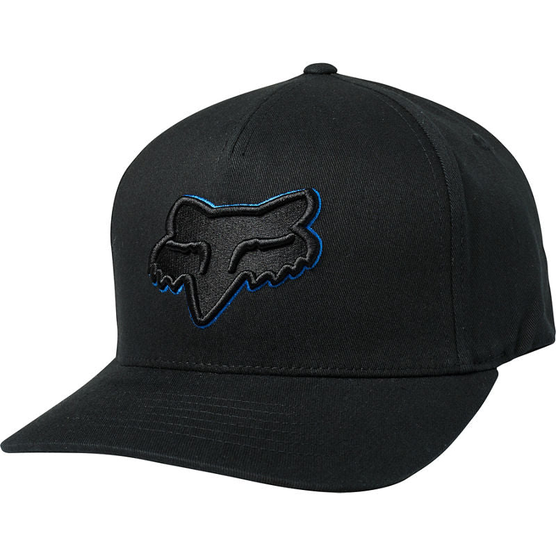 Gorro Lifestyle Flexfit Epicycle Negro/Celeste Fox Racing