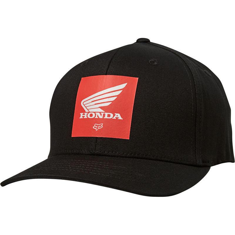 Gorro Lifestyle Flexfit Honda Negro Fox Racing
