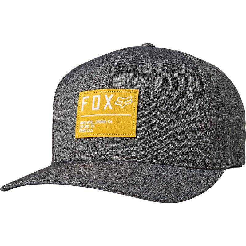 Gorro Lifestyle Flexfit Non Stop Negro/Amarillo Fox Racing
