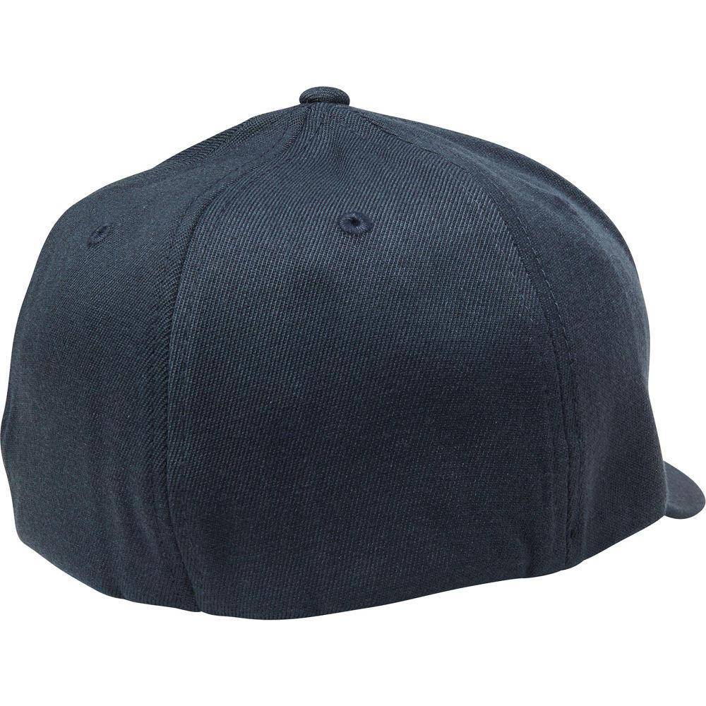 Gorro Lifestyle Flexfit Number 2 Azul Rojo Fox Racing - Image 2