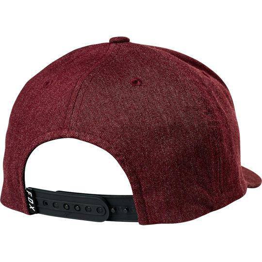 Gorro Lifestyle Heads Up 110 Snapback Burdeo Fox Racing - Image 2