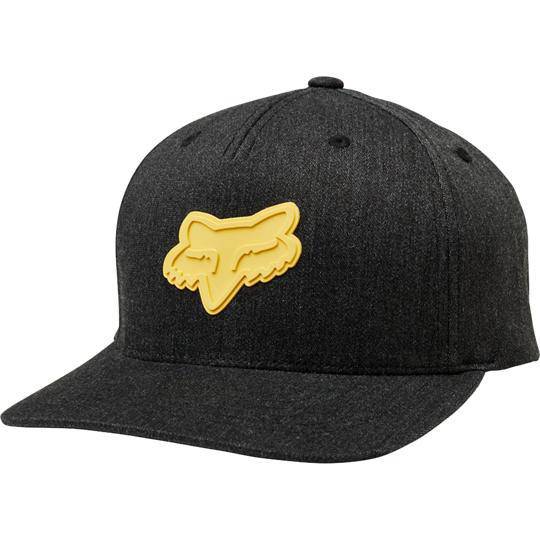 Gorro Lifestyle Heads Up 110 Snapback Negro Fox Racing.