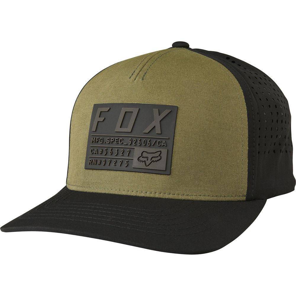 Gorro Lifestyle Hell Fast Flexfit Negro Verde Fox Racing