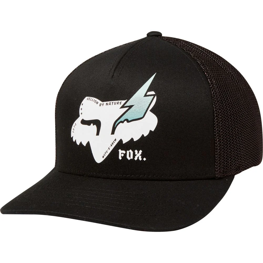 Gorro Lifestyle Hellion Flexfit Negro Fox Racing