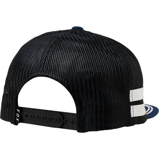 Gorro Lifestyle Intercept Snapback Azul Rojo Fox Racing - Image 2