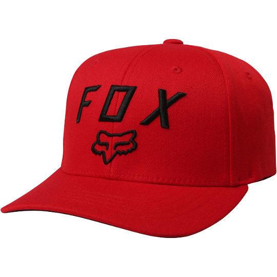 Gorro Lifestyle Legacy Moth 110 Snapback Rojo Fox Racing