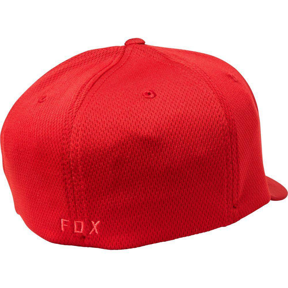 Gorro Lifestyle Lithotype Flexfit Rojo Fox Racing- - Image 2