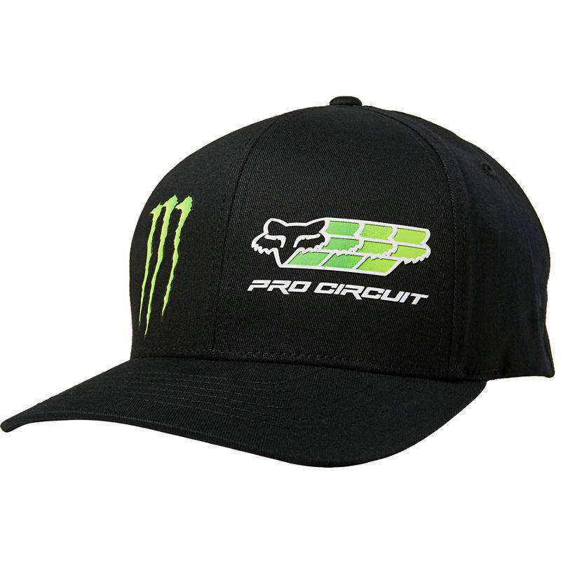 Gorro Lifestyle Monster PC Flexfit Negro Fox Racing