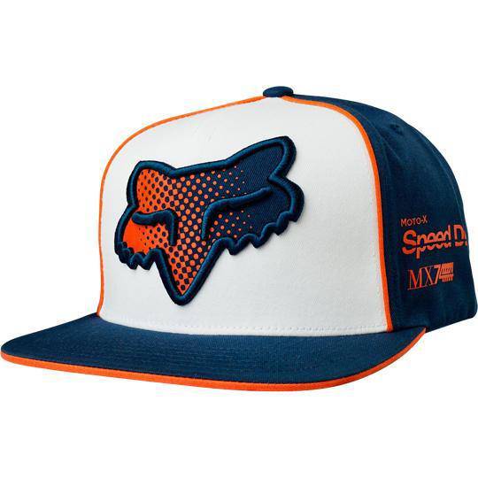 Gorro Lifestyle Murc Toner Snapback Blanco Fox Racing