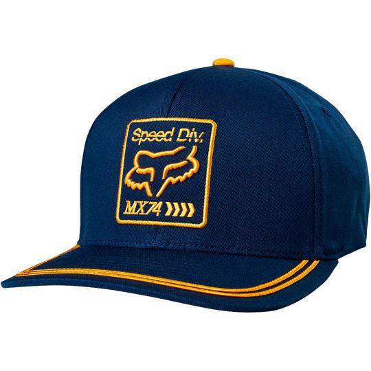 Gorro Lifestyle Murc Wrldwde Flexfit Azul Fox Racing