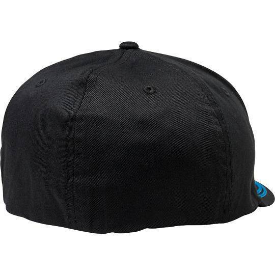 Gorro Lifestyle Murc Wrldwde Flexfit Negro Azul Fox Racing - Image 2