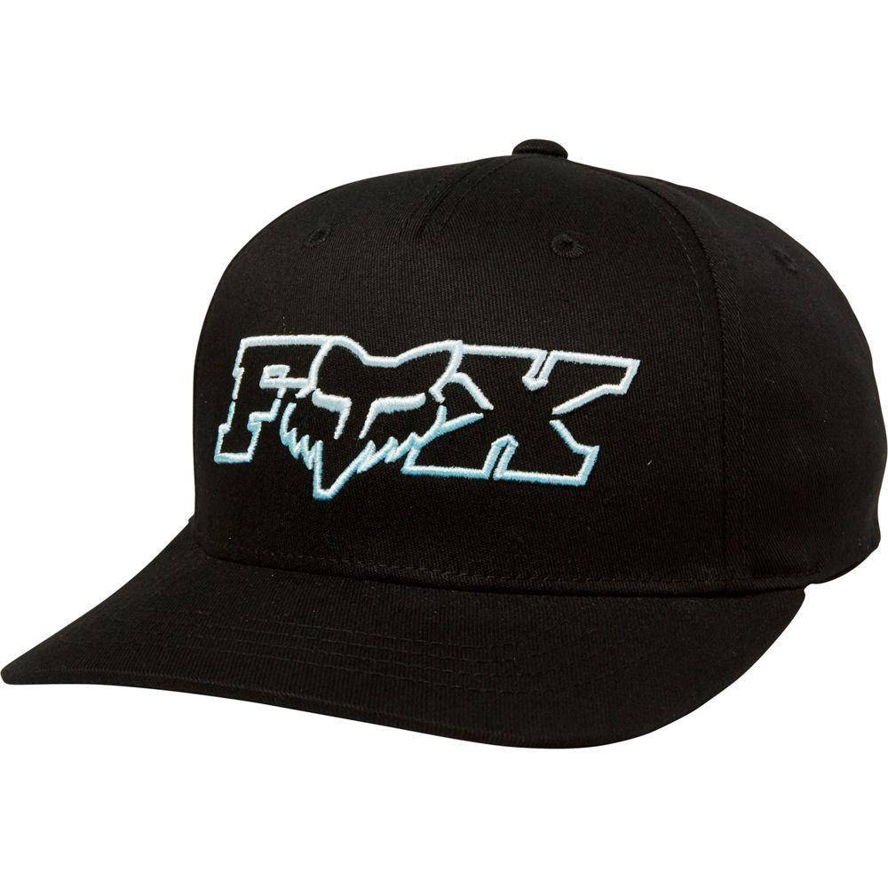 Gorro Lifestyle Niño Duelhead Flexfit Negro Azul Fox Racing-