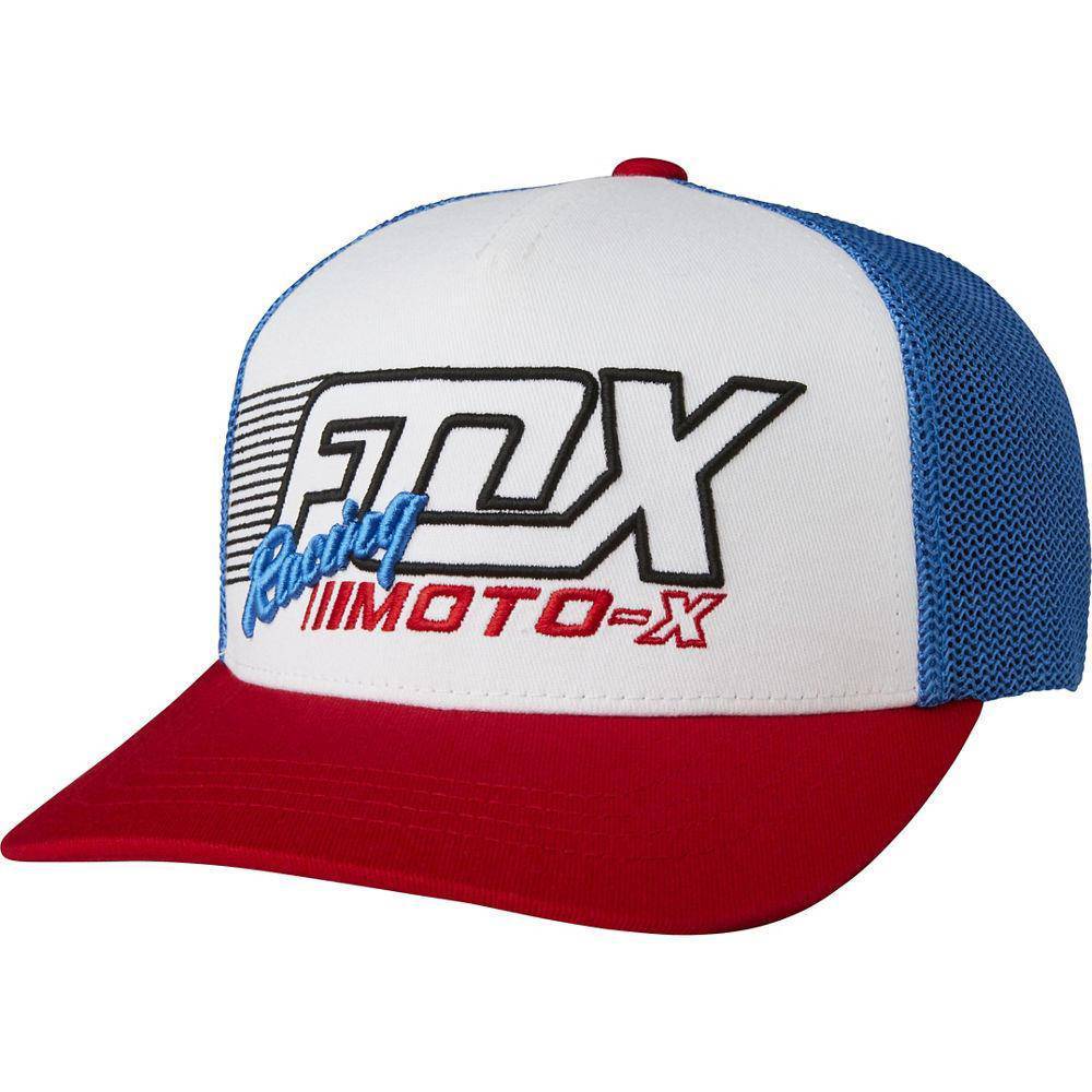 Gorro Lifestyle Niño Flection 110 Snapback Rojo Fox Racing.