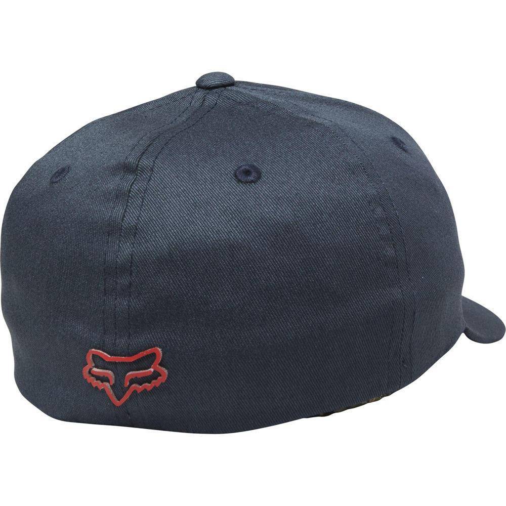 Gorro Lifestyle Niño Flexfit Barred Negro Fox Racing. - Image 2