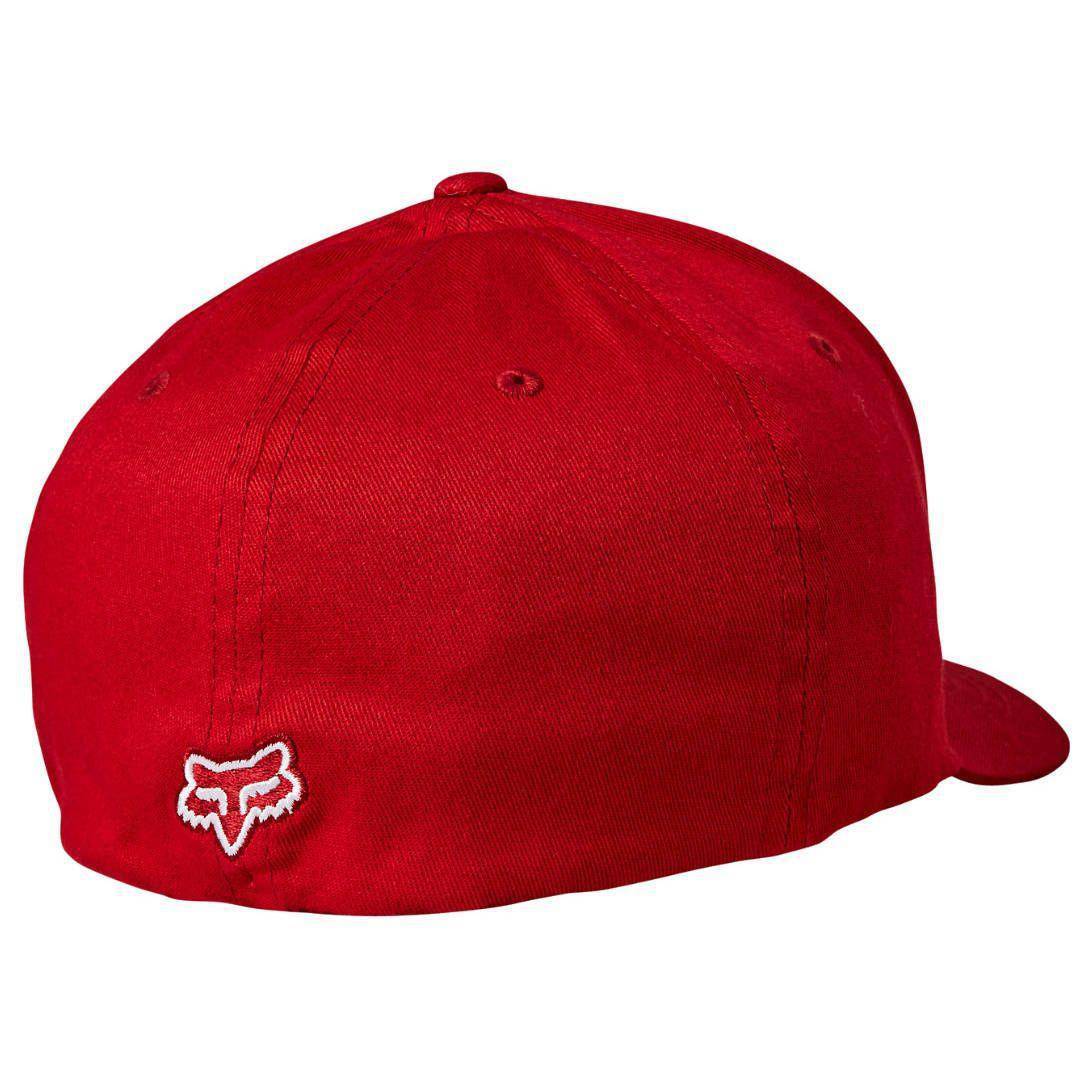 Gorro Lifestyle Niño Flexfit Flex 45 Rojo Fox Racing - Image 2