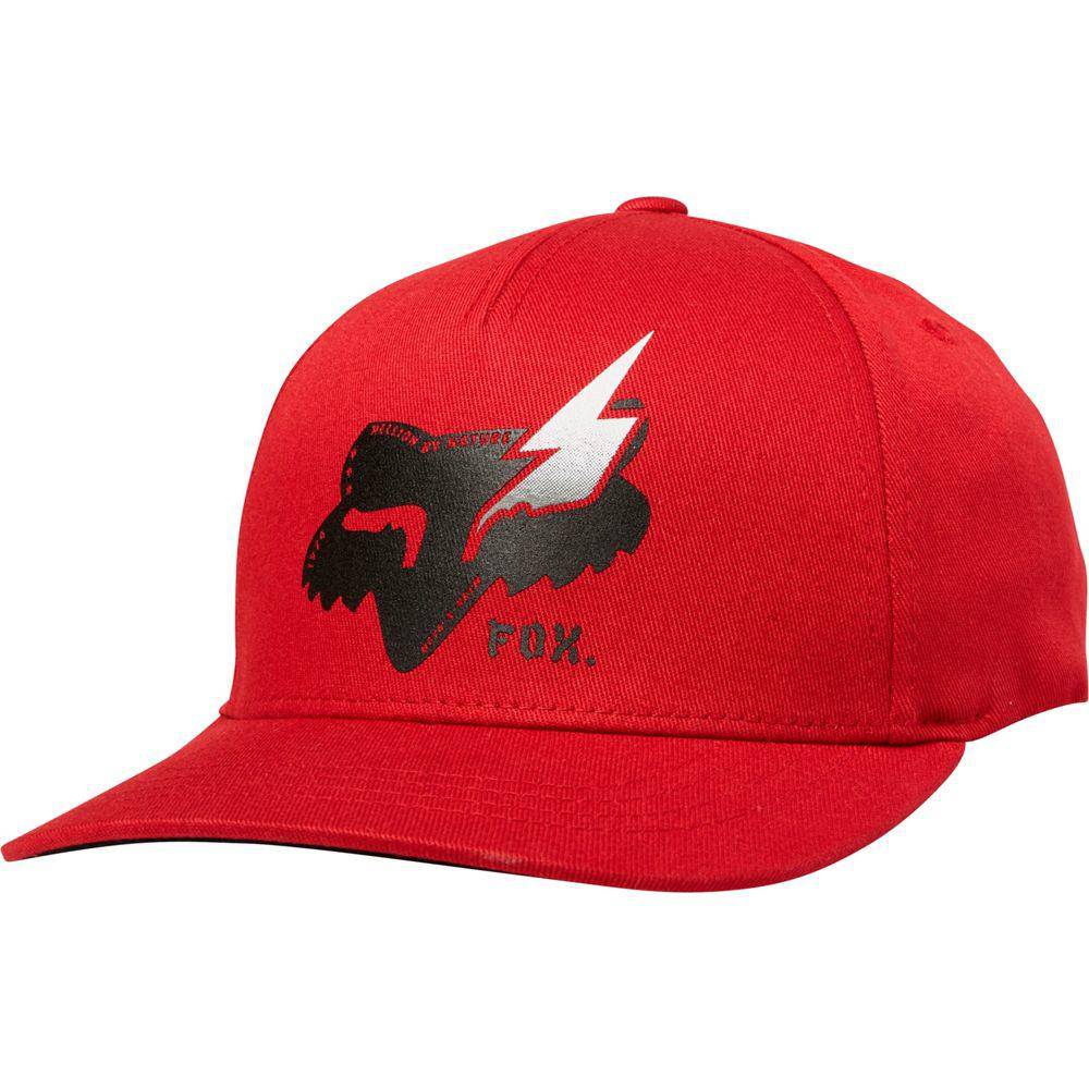 Gorro Lifestyle Niño Hellion 110 Snapback Rojo Fox Racing-