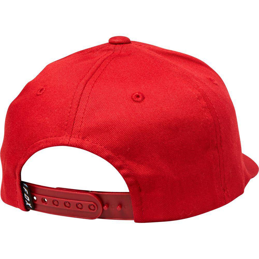 Gorro Lifestyle Niño Hellion 110 Snapback Rojo Fox Racing- - Image 2