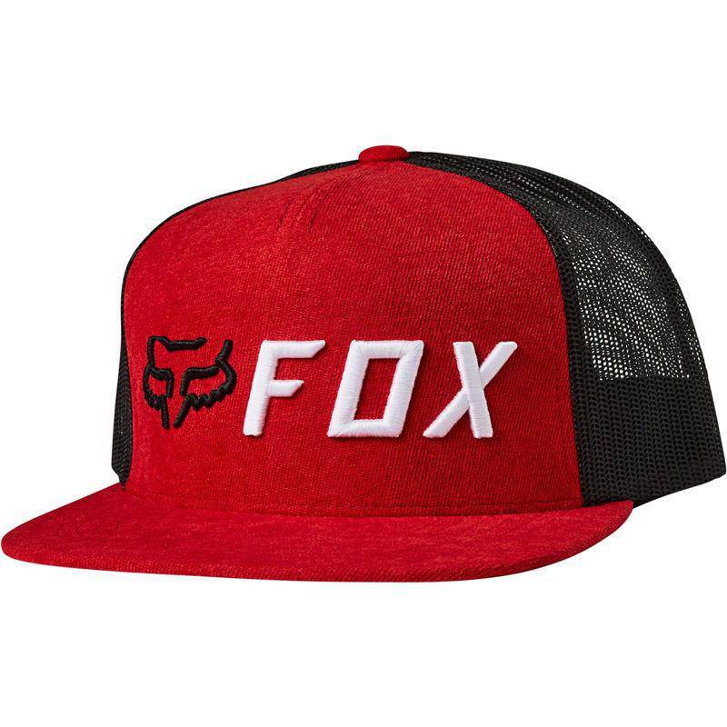 Gorro Lifestyle Niño Snapback Apex Rojo Fox Racing